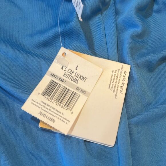 Patagonia Vibrant Blue Kids Leggings L/12 (5165) - Picture 4 of 5